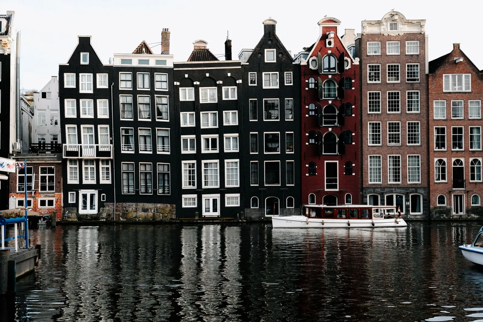 Grachtenpanden in Zuid-Holland